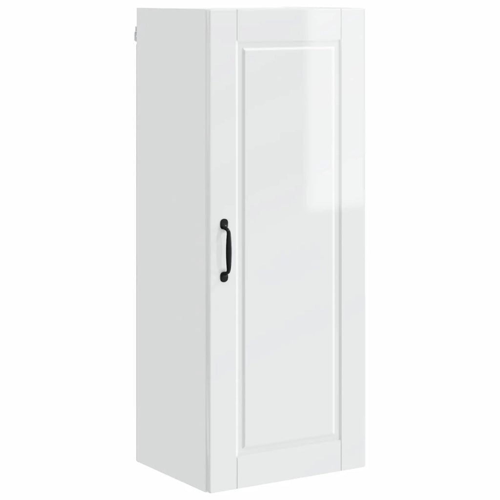 Mobile da cucina con lo scaffale-Armadio da cucina Bianco Lucido 40 x 31 x 100 cm 954377