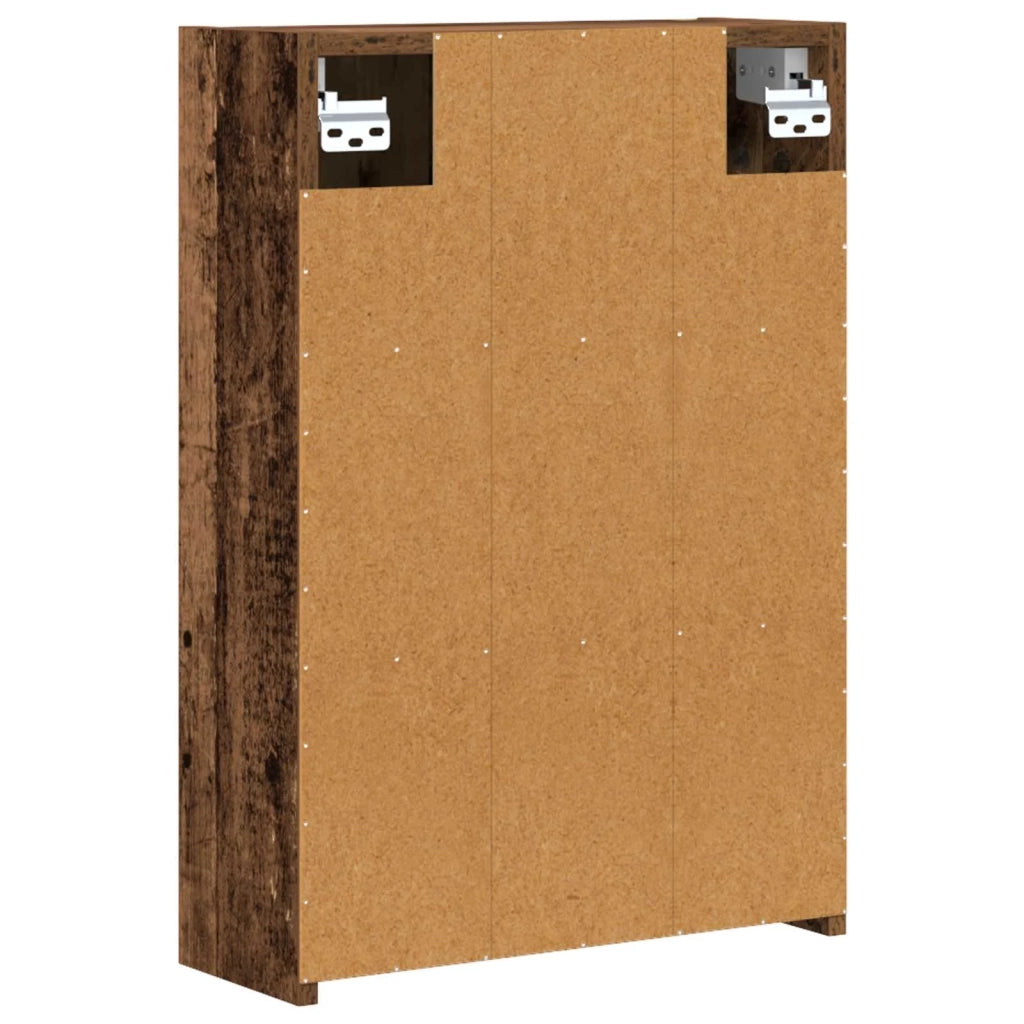 Mobiletto per specchio da bagno Legno vecchio 43 x 16 x 62.5 cm 889141