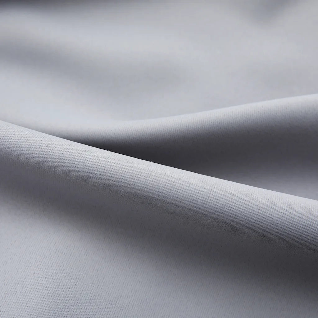 Tende Oscuranti con Ganci 2 pz Grigie 140x225 cm 134431