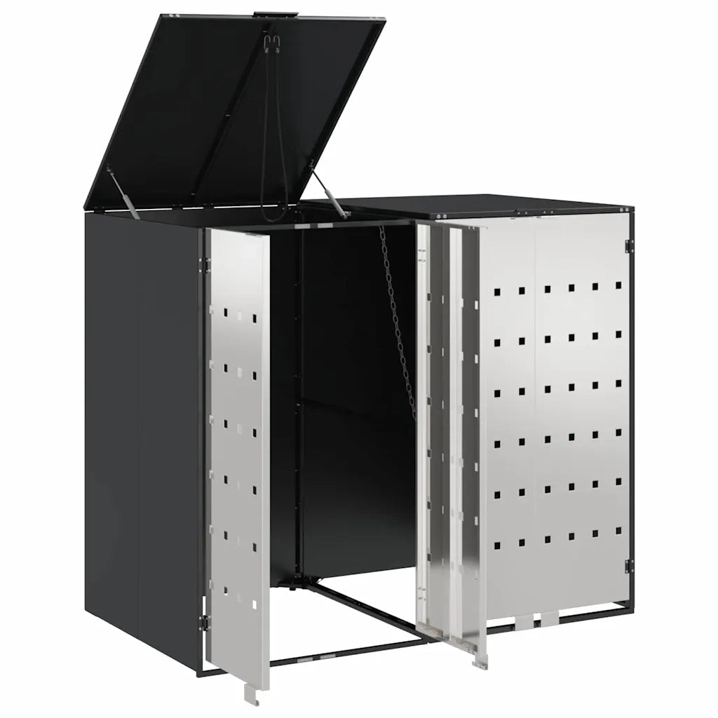 Contenitore per Rifiuti per 3 Bidoni 340 x 77.5 x 115.5 cm