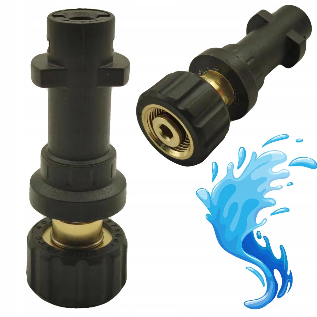 Adattatore per Idropulitrice compatibile con Kärcher K2–K7 – Filettatura M22x1,5, Perno 14mm | Materiale Plastica