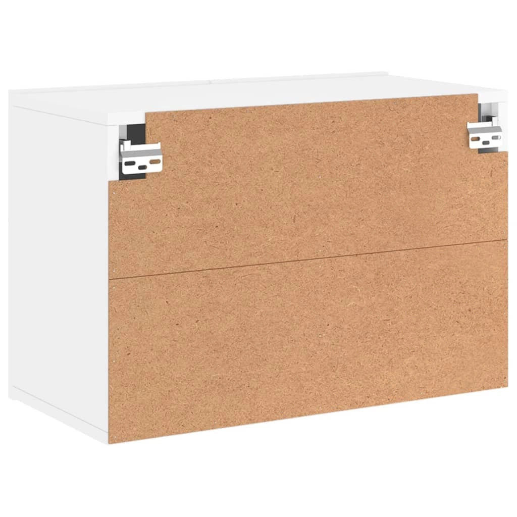 Mobile TV multimediale scaffale TV mobile TV credenza per sala da pranzo soggiorno camera da letto montaggio a parete 60 x 30 x 41 cm bianco 02_0027795