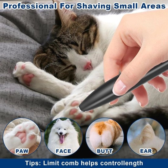 Scheermacchina professionale per cani, gatti, pelo animale, taglia pelo elettrico per cani, tondeuse senza fili