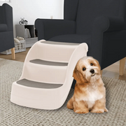 Scala per Cani Pieghevole con 3 Gradini 50x38x38 cm in Plastica 152233