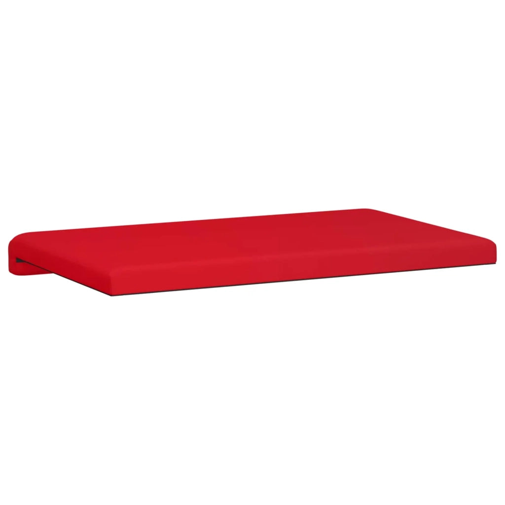 Cuscino per panchina Similpelle Rosso Profondità 35 cm 42043192