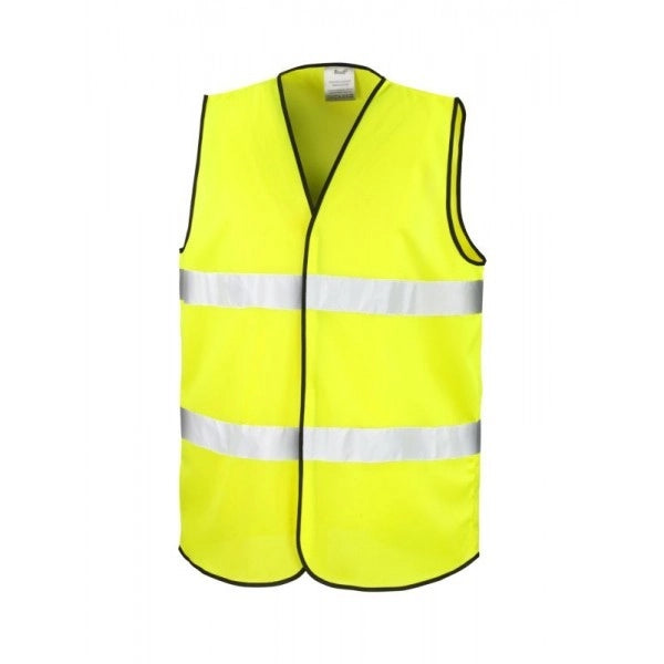 GILET ALTA VISIBILITÀ Tg. unica - Col. Giallo - IDEAL STAR