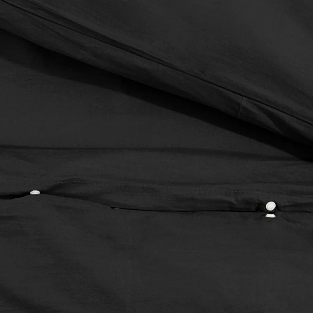 Set Copripiumino Nero 140x200 cm in Cotone cod mxl 68392