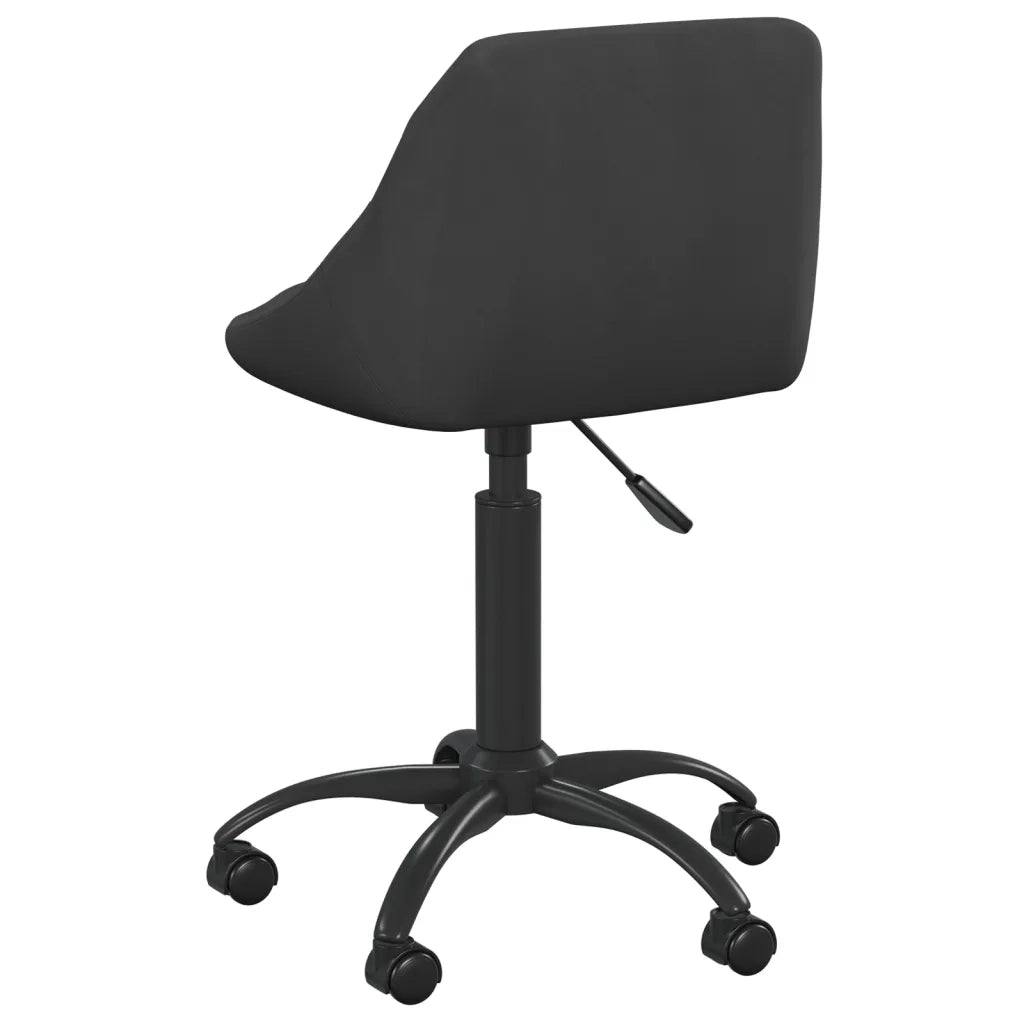 Sedia da Ufficio Nera in Velluto 3088843