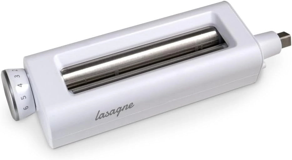 Innoliving Macchina Elettrica Sfogliatrice per Pasta Fatta in Casa INN-783, 100W, 6 Livelli di Spessore, 3 Tipi di Pasta, Lavorazione Continua fino a 1 Ora