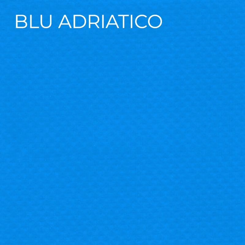 Rivestimento Liner ELBTAL SUPRA in PVC con laccatura h 1,65x25 m - 41,25 m² - Rivestimento Liner Elbtal Supra In Pvc Con Laccatura H 1,65x25 M - 41,25 M² Blu Adriatico