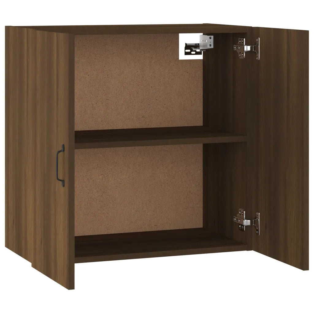 Mobile Pensile Rovere Marrone 60x31x60 cmi in Legno Multistrato 817596