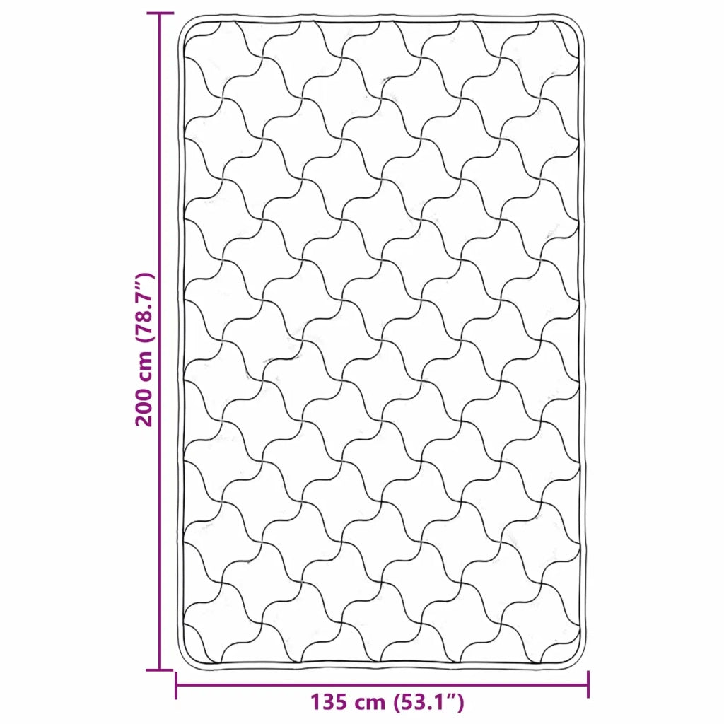 Piumone | Duvet Estivo Crema 135 x 200 cm Microfibra e Fleece Teddy