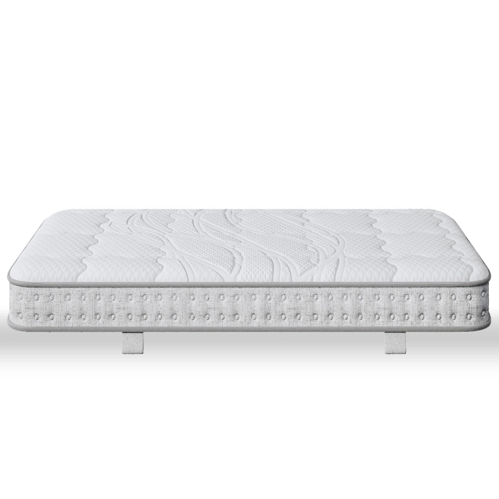 Materasso a molle insacchettate e schiuma fredda 90x190 cm; H3; 7 zone; bianco