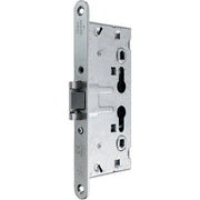 SERRATURA METALLO INFILARE 216 ISEO  B.Q ZINC F.MM 24 F.SAGOM M1+SCR Q9 E.MM 65