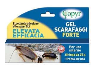 Insetticida Gel Scarafaggi Forte Copyr 25 g 2 Pezzi