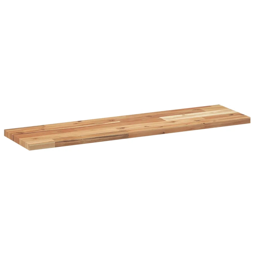 vidaXL Ripiano a Parete 80x20x2 cm Legno Massello Acacia Rifinito Olio