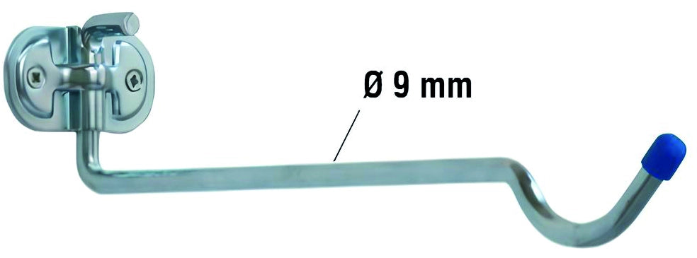 Aldeghi GANCIO RIPIEGABILE PER BICICLETTE  mm.92X320 10.00 pz