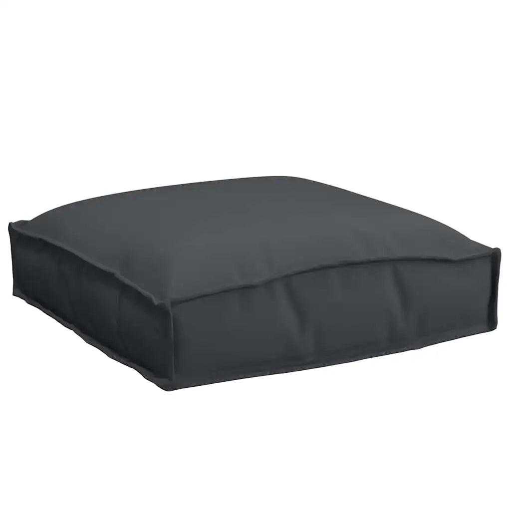 Cuscino 2 pcs Nero 40 x 40 x 8 cm Tessuto Oxford 42001582