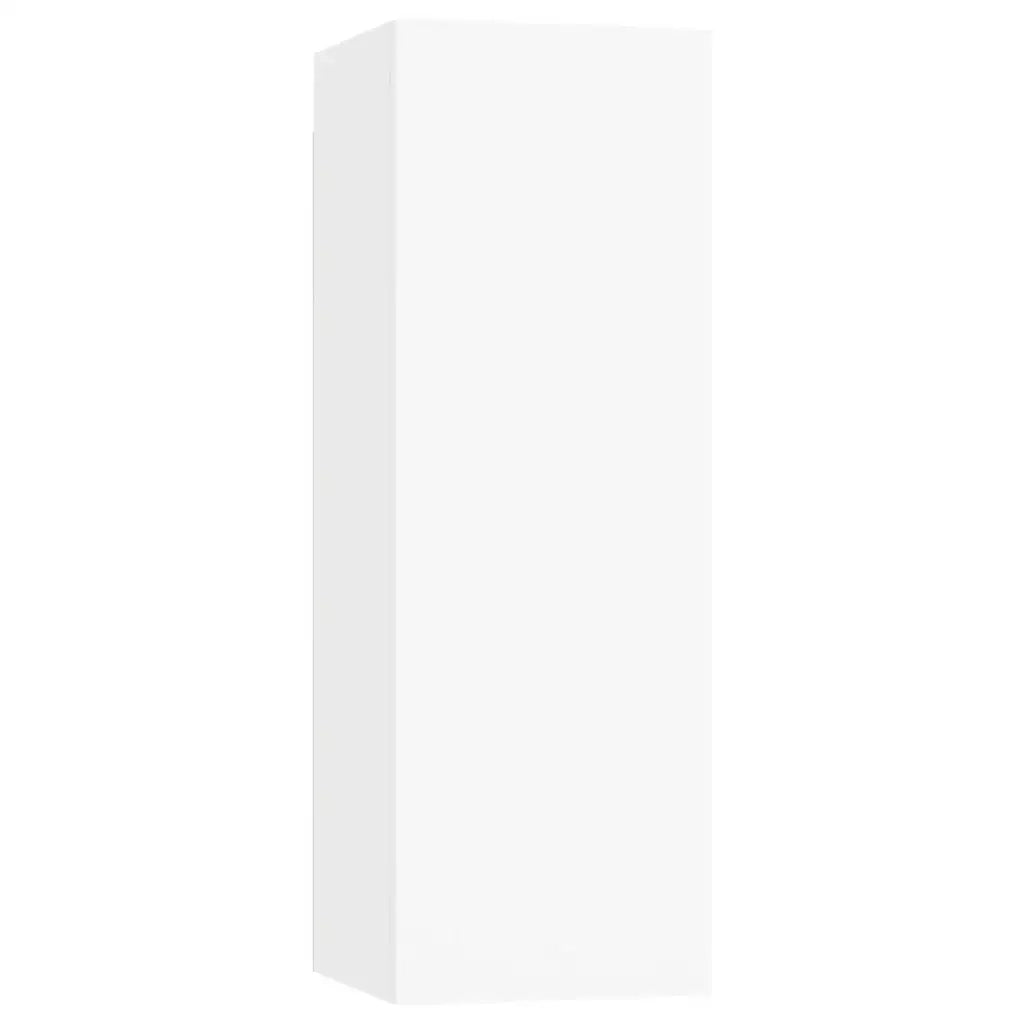 Mobili TV Bianchi 2 pz 30,5x30x90 cm in Truciolato cod mxl 33960