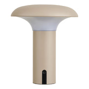 Lampada da Tavolo Ramsey, Beige, Metallo, 18x18x21,5 cm