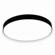 Trade Shop - Plafoniera Led 70w Rotonda Lampada Da Soffitto Nero Lampadario Luce Fredda 02591 -