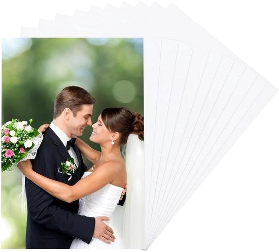 Sublimazione foto blanks metallici 20 pezzi - Lastra di alluminio bianca - Stampare DIY - Cornice poster decorativa - Decorazione artigianale