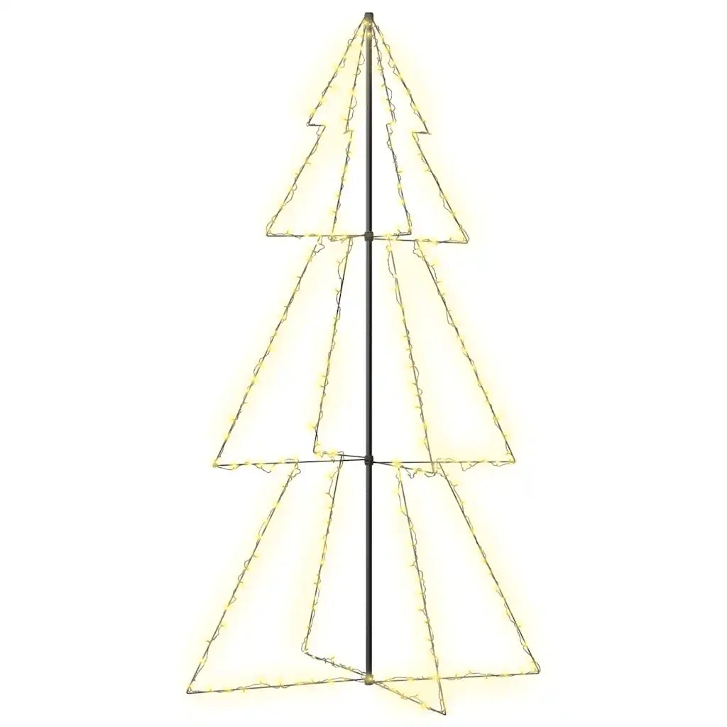 Albero di Natale a Cono 300 LED per Interni Esterni 120x220 cm cod mxl 26193