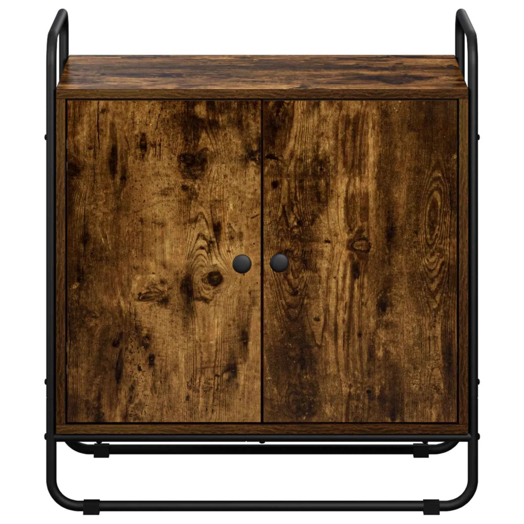 Credenza Rovere Fumo 68 x 35 x 75 cm Legno ingegnerizzato 8007968