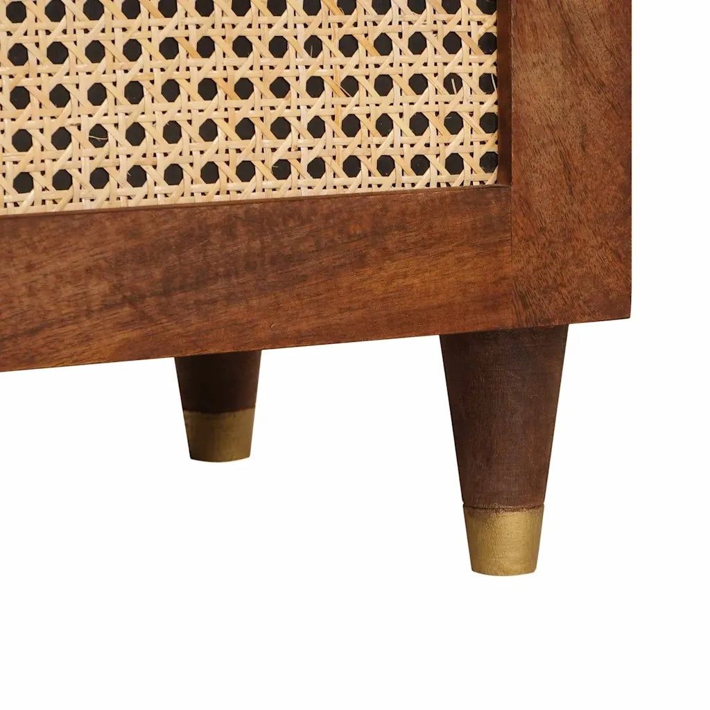 Comodini con cassetto 50 x 33 x 60 cm Legno di mango massello 4018888