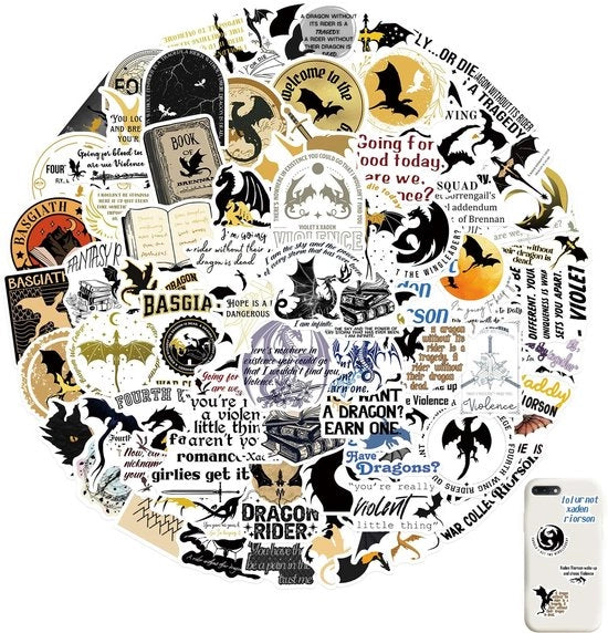Sticker acqua resistente 100 pezzi - Sticker PVC - Sticker cartonato - Sticker per skateboard/laptop - Alta qualità - Sticker decorativi

Specifiche tecniche:
- Materiale: PVC
- Dimensioni: variabile
- Quantità: 100 pezzi