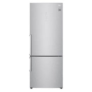 Lg gbb569nsagb frigorifero combinato 70cm, classe d, 462l, wi-fi, no frost, grigio