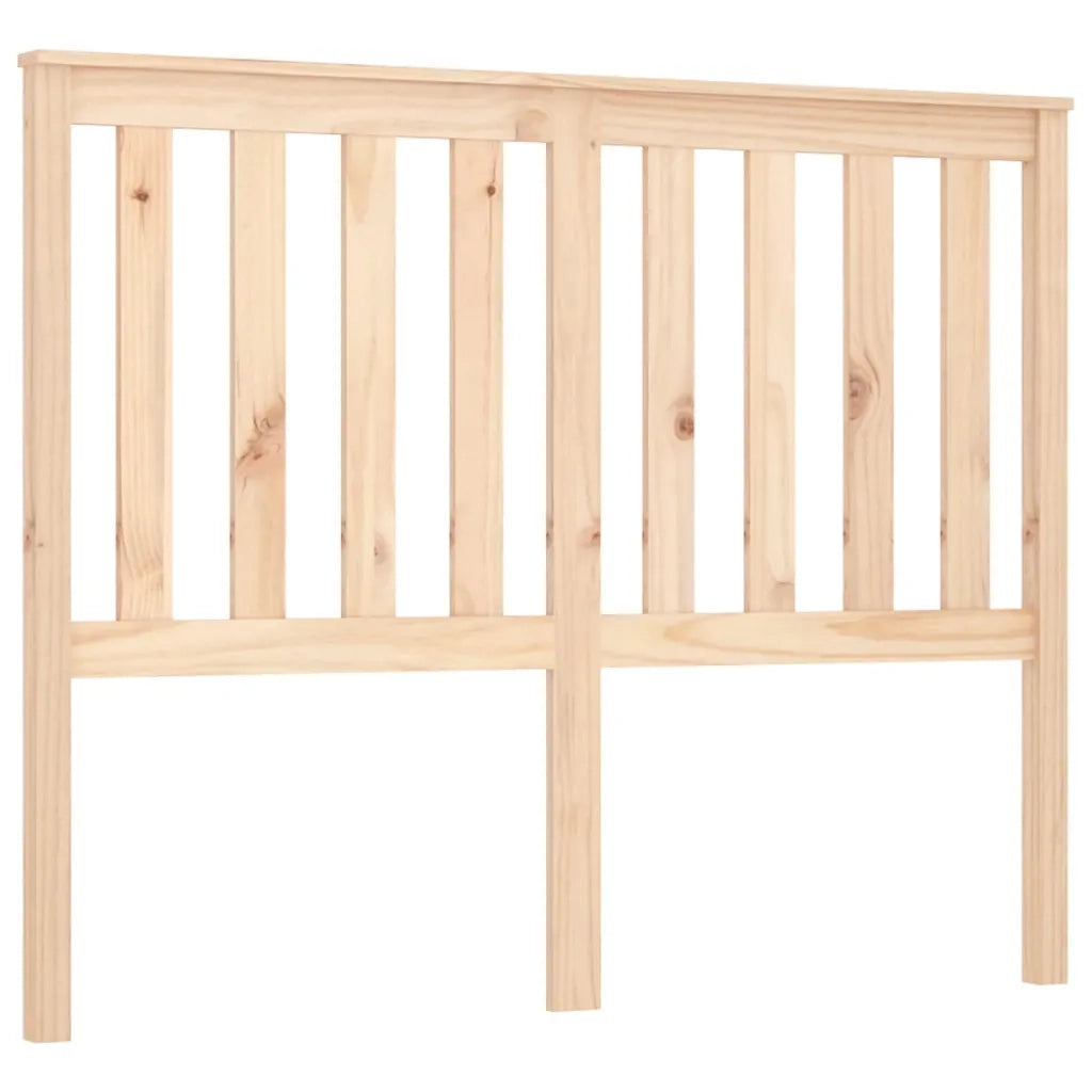 Testiera | Testata per Letto 141x6x101 cm in Legno Massello di Pino