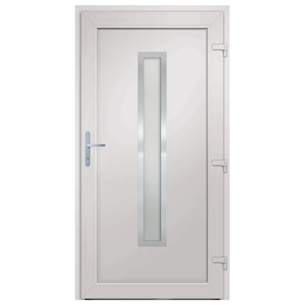 Porta Ingresso Antracite 108x208 cm in PVC 3187908