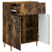 Credenza | Madia | Buffet da pranzo | Armadio da pranzo Rovere Fumo 66 x 34,5 x 90 cm Legno ingegnerizzato
