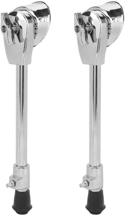 Batteria a Tamburo Base - 2 Pezzi - Piastre di Risonanza - Ricambi - Adatto per Principianti - Dimensioni 27,8 x 7,6 x 5,8 cm - Kit di Tamburo