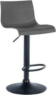 Sgabello Branford grigio,Plastica