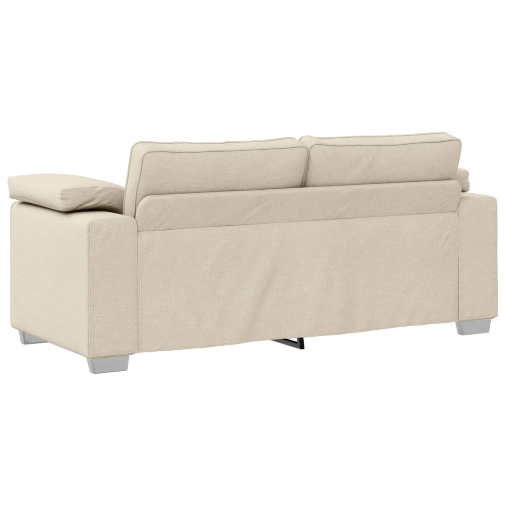 Divano Beige 180 x 80 x 82 cm Tessuto misto lino 4105236