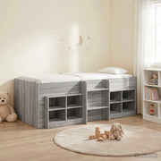 Struttura Letto Loft con Mobile 3 pz Sonoma grigio 3423419