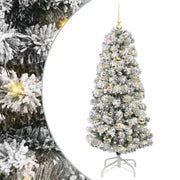 Albero di Natale | Decorazioni natalizie Artificiale con Rami Pieghevoli 150 cm
