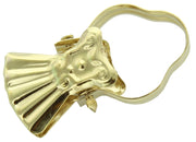 SC PINZA P/TENDE C/ARCO OTTONATO 10 PZ- 5,0 pz
