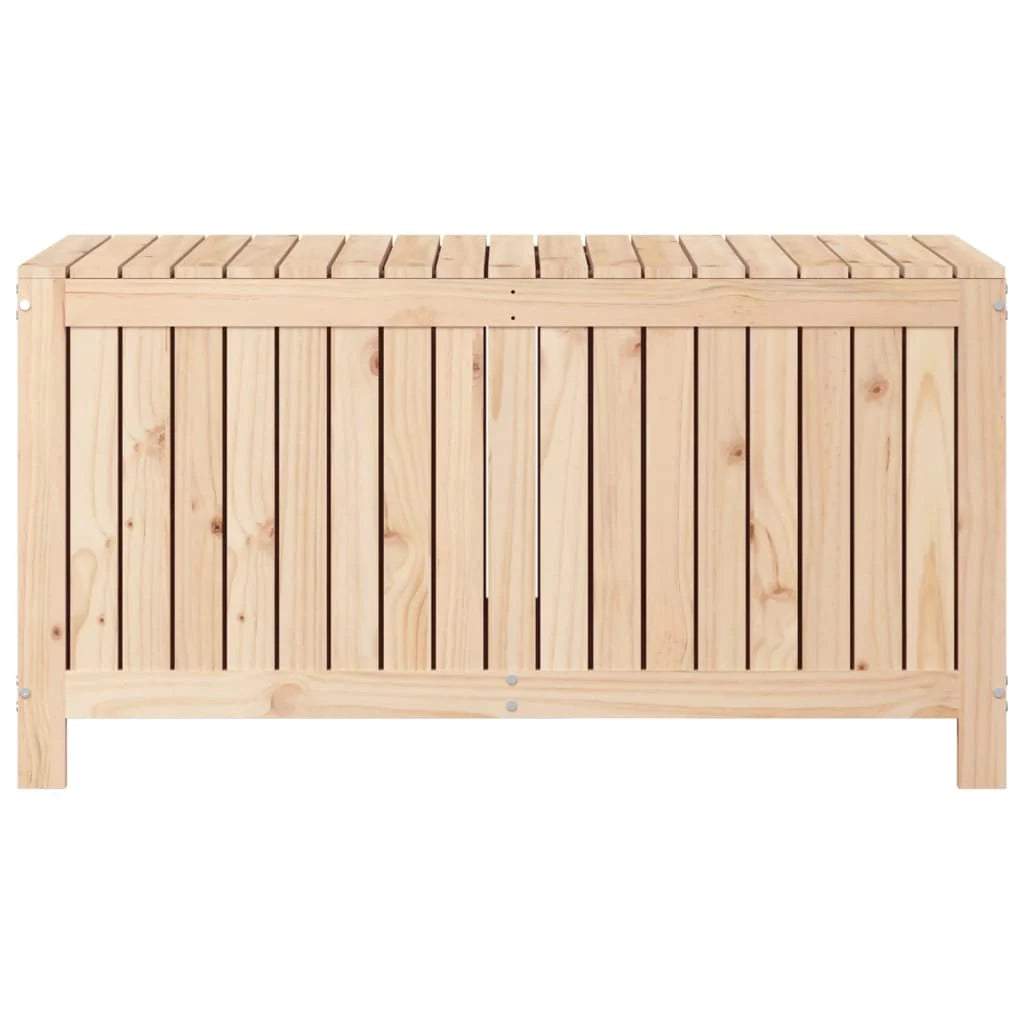 Baule/contenitore da giardino 121 x 55 x 64 cm legno di pino massiccio 02_0013004