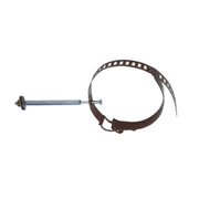 COLLARE P/TUBO DI STUFA D 8/14 CM NERO- 25,0 pz