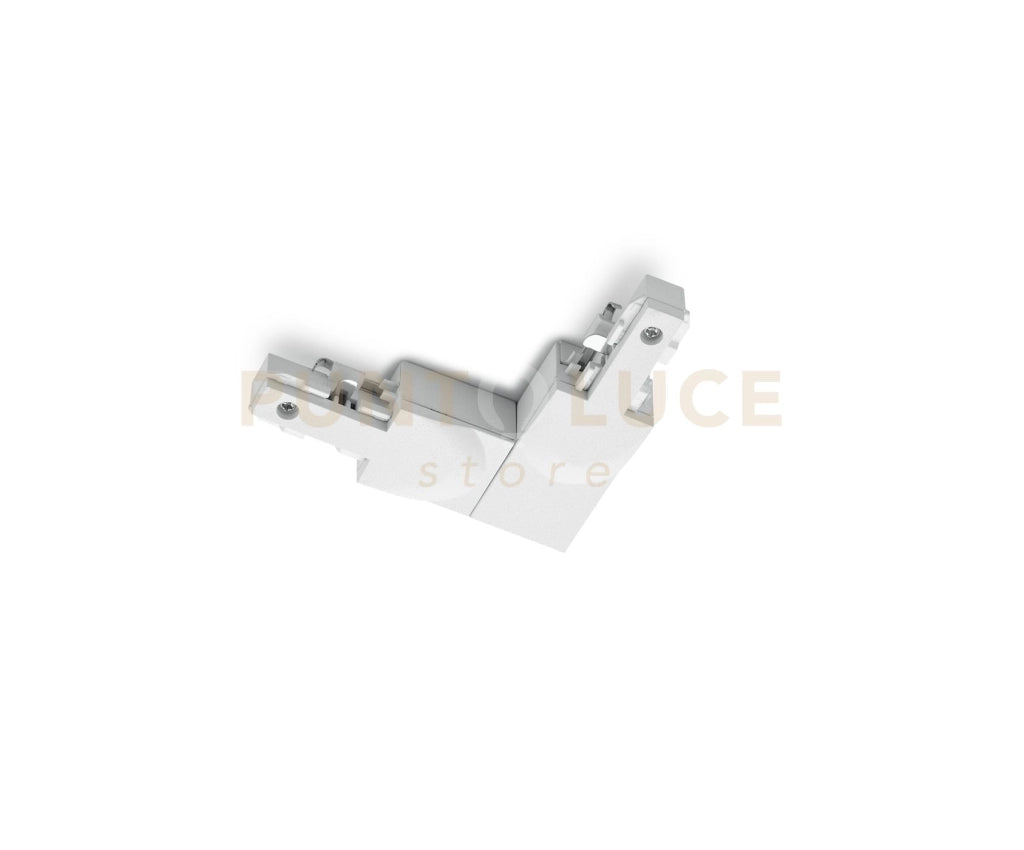 DUOLINE RACCORDO A " L " SINISTRO BIANCO L. 10CM X H. 9CM PER SISTEMA BINARIO