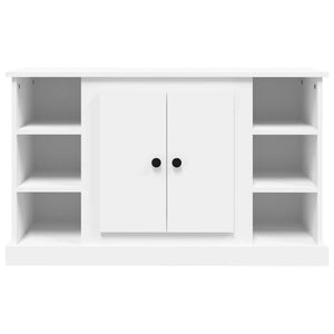 Credenza Bianca 100x35,5x60 cm in Legno Multistrato 816440