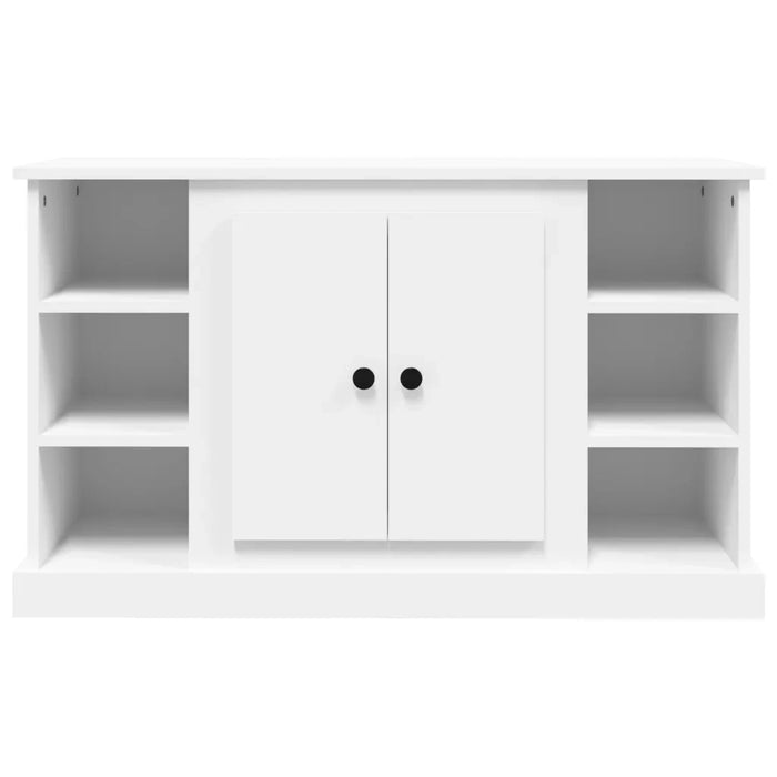 Credenza Bianca 100x35,5x60 cm in Legno Multistrato 816440