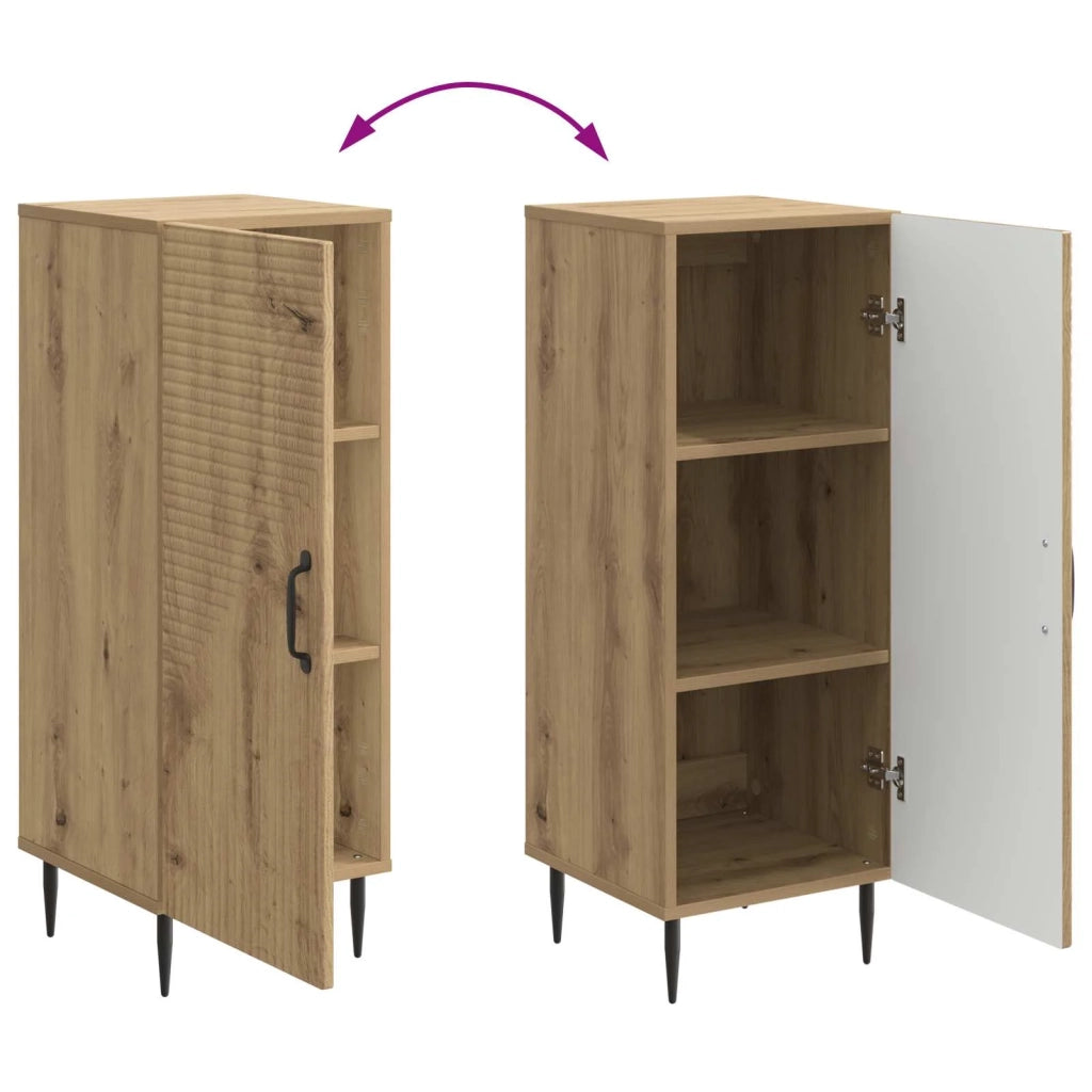 Credenza Rovere Artigianale 33 x 34,5 x 89,5 cm 894834