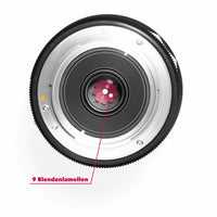 MF 85mm F1.4 MK2 MFT obiettivo per ritratti con messa a fuoco manuale e lunghezza focale fissa per attacco MFT, seconda generazione DC-GH5, DC-G91, Olympus OM-D E-M1 X