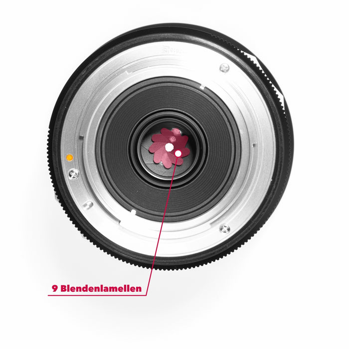 MF 85mm F1.4 MK2 MFT obiettivo per ritratti con messa a fuoco manuale e lunghezza focale fissa per attacco MFT, seconda generazione DC-GH5, DC-G91, Olympus OM-D E-M1 X