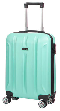 Trolley Valigia Bagaglio a Mano Rigido in ABS 4 Ruote  Ravizzoni Cosmo Verde Menta