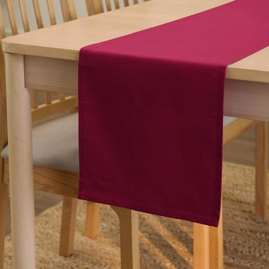 Telo da appendi abbigliamento, dimensioni 32x150 cm | Tela di cotone | Colore marrone chiaro uniforme | Lavabile e resistente